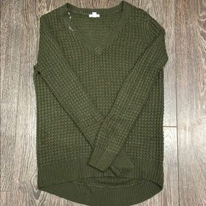 Long sleeve acrylic sweater